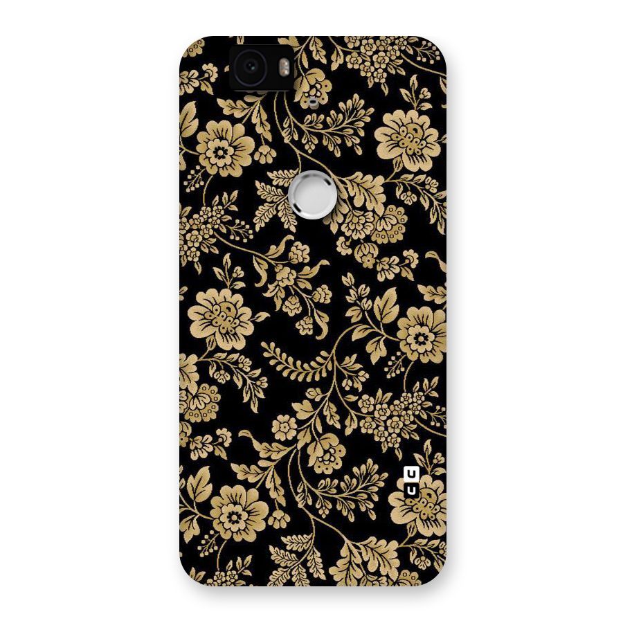 Aesthetic Golden Design Back Case for Google Nexus-6P