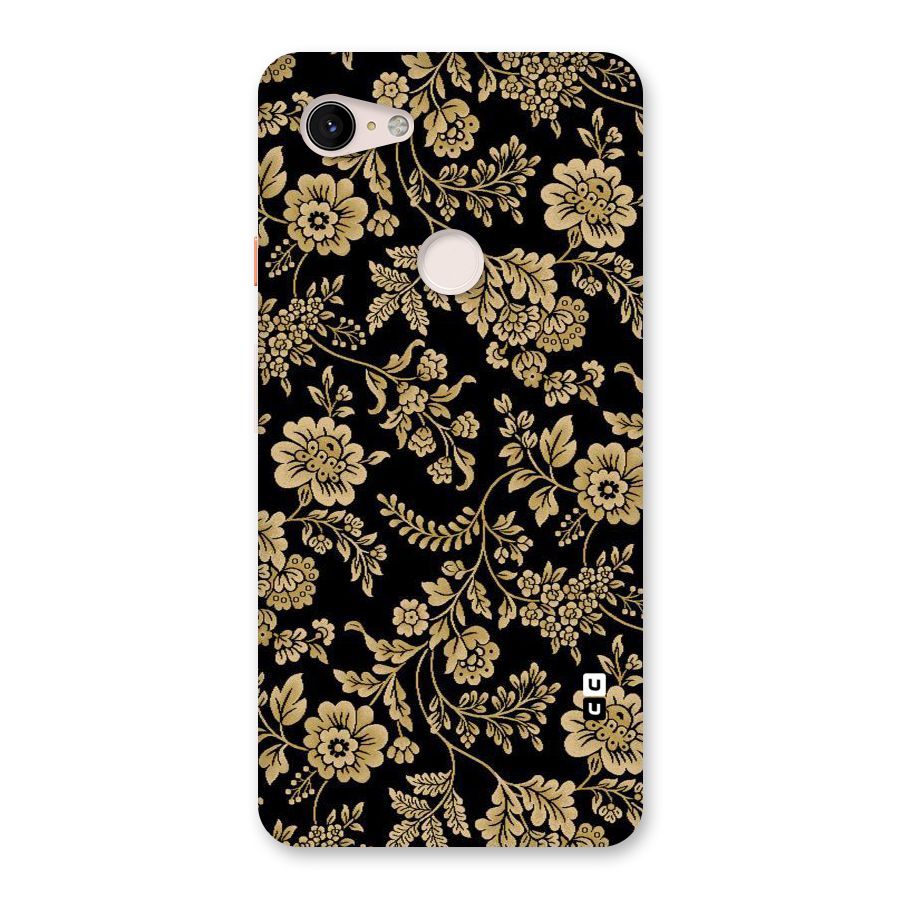 Aesthetic Golden Design Back Case for Google Pixel 3 XL