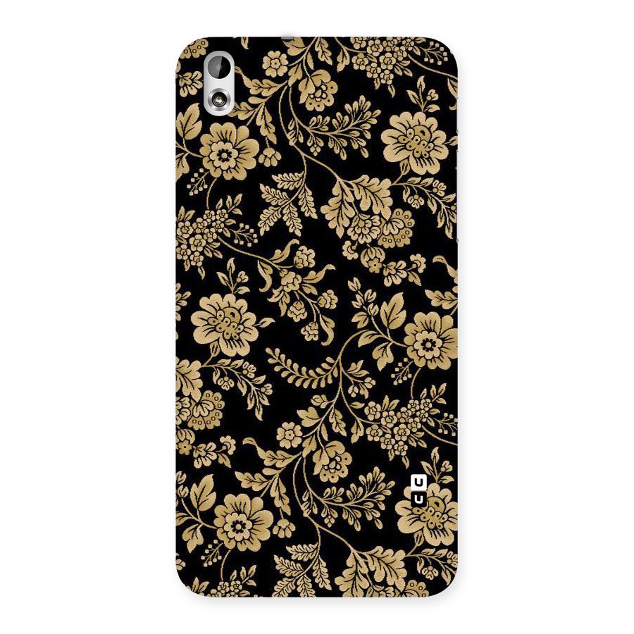 Aesthetic Golden Design Back Case for HTC Desire 816g