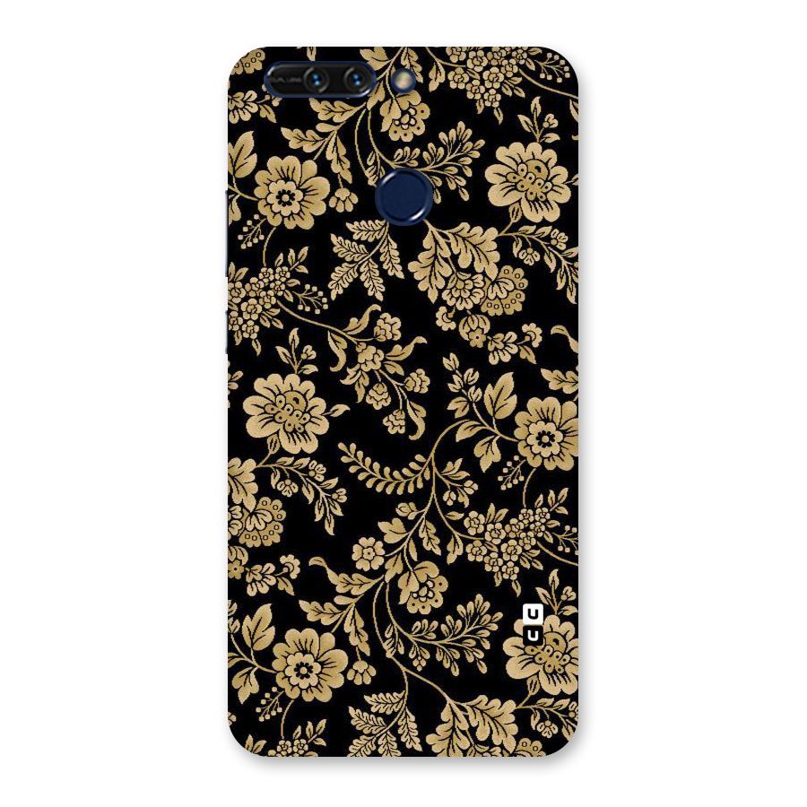 Aesthetic Golden Design Back Case for Honor 8 Pro