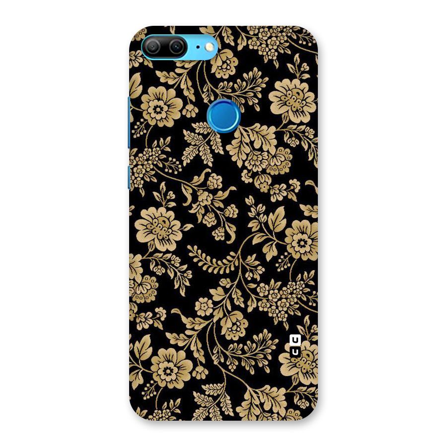 Aesthetic Golden Design Back Case for Honor 9 Lite