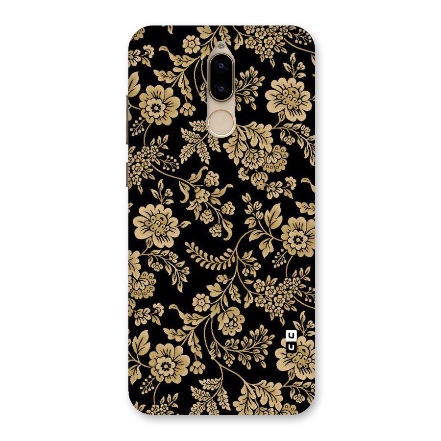 Aesthetic Golden Design Back Case for Honor 9i