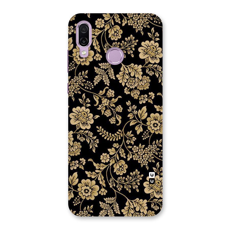 Aesthetic Golden Design Back Case for Honor Play