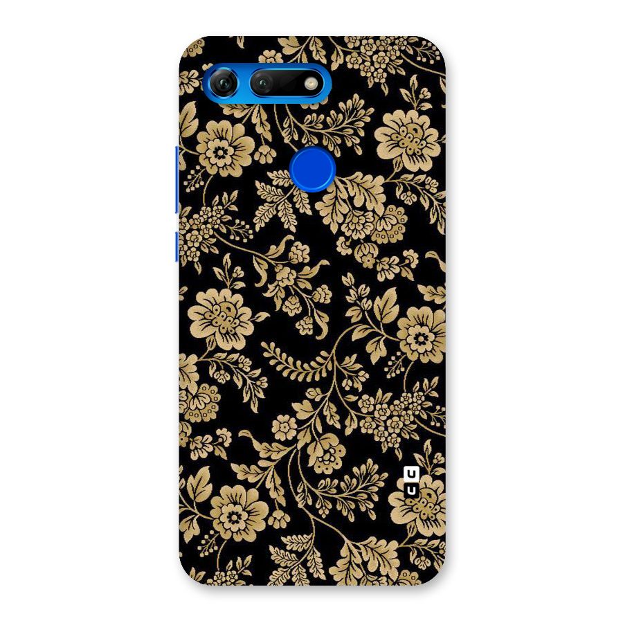 Aesthetic Golden Design Back Case for Honor View 20