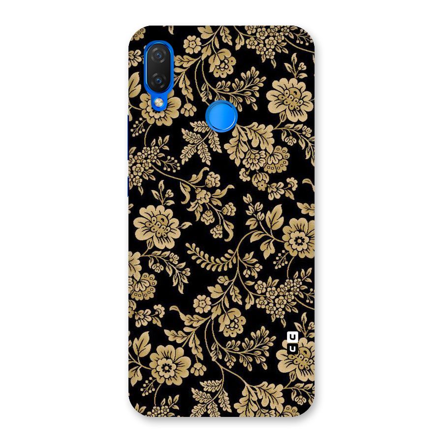 Aesthetic Golden Design Back Case for Huawei P Smart+