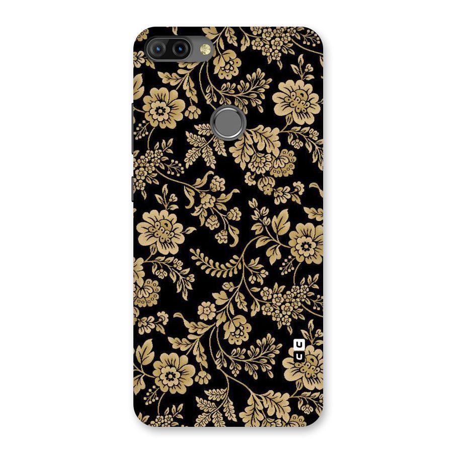Aesthetic Golden Design Back Case for Infinix Hot 6 Pro