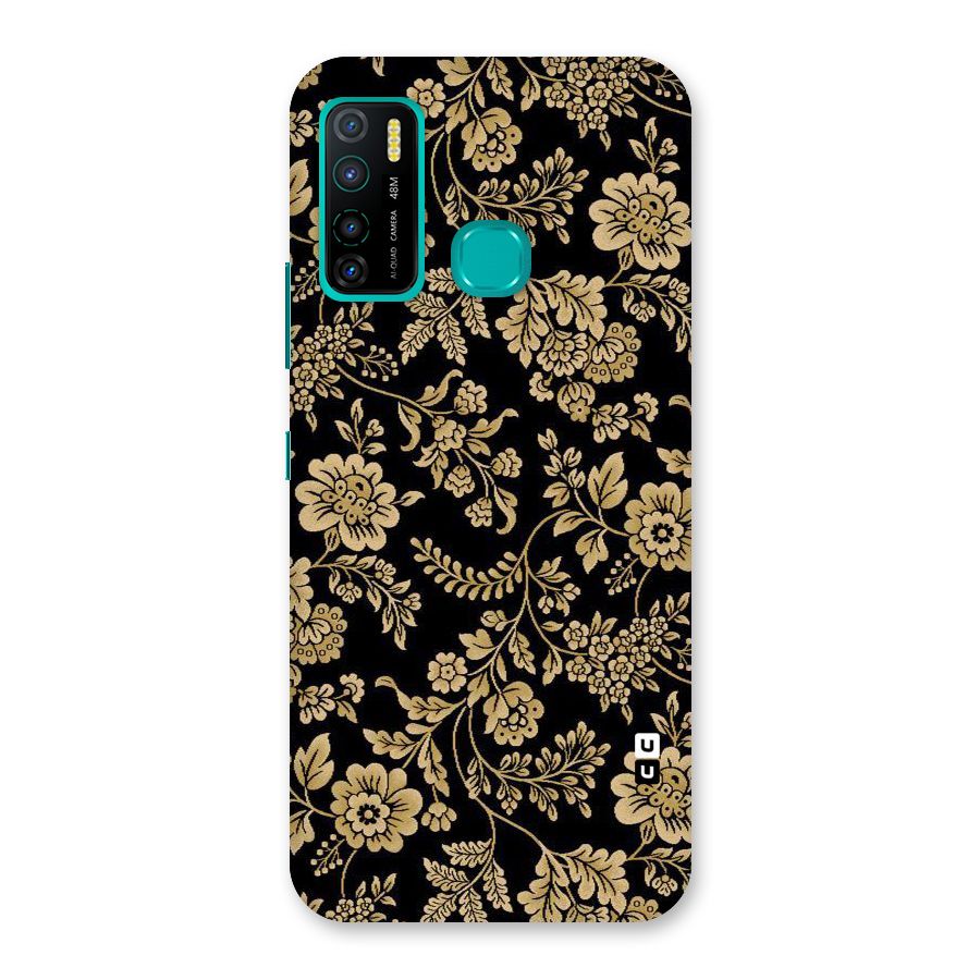 Aesthetic Golden Design Back Case for Infinix Hot 9 Pro