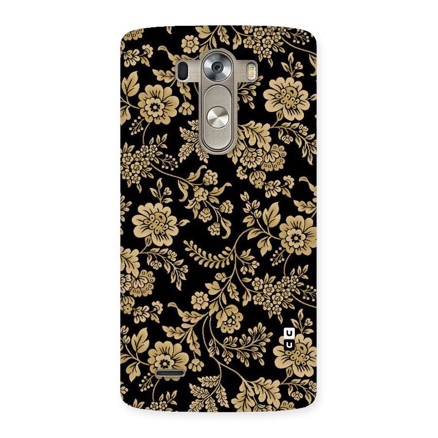 Aesthetic Golden Design Back Case for LG G3