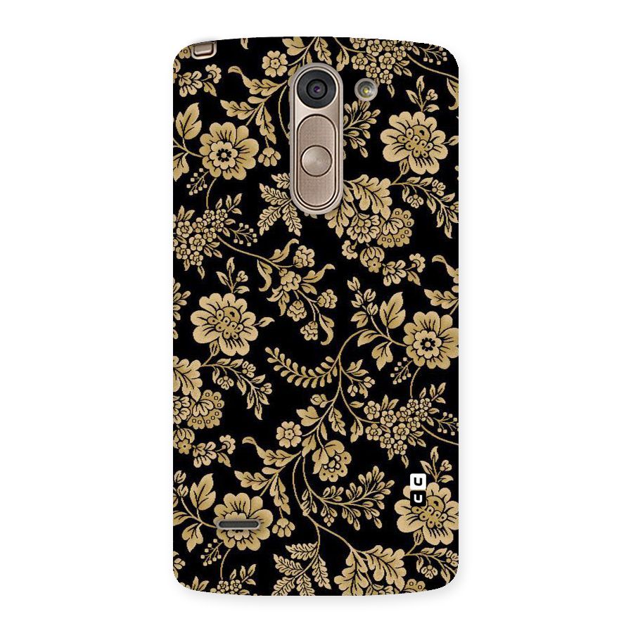 Aesthetic Golden Design Back Case for LG G3 Stylus