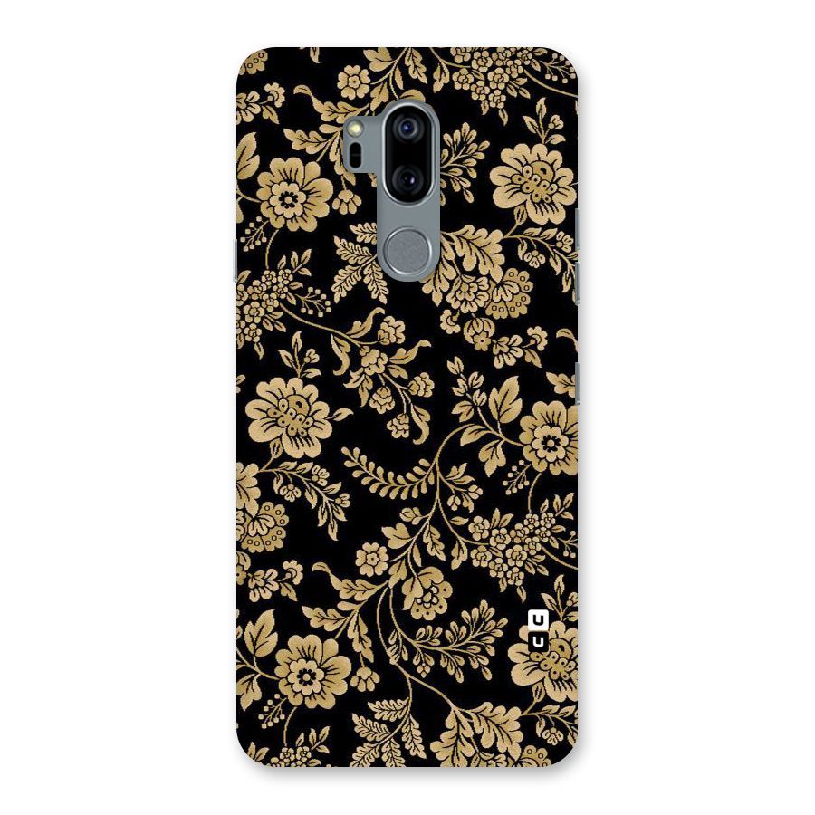 Aesthetic Golden Design Back Case for LG G7