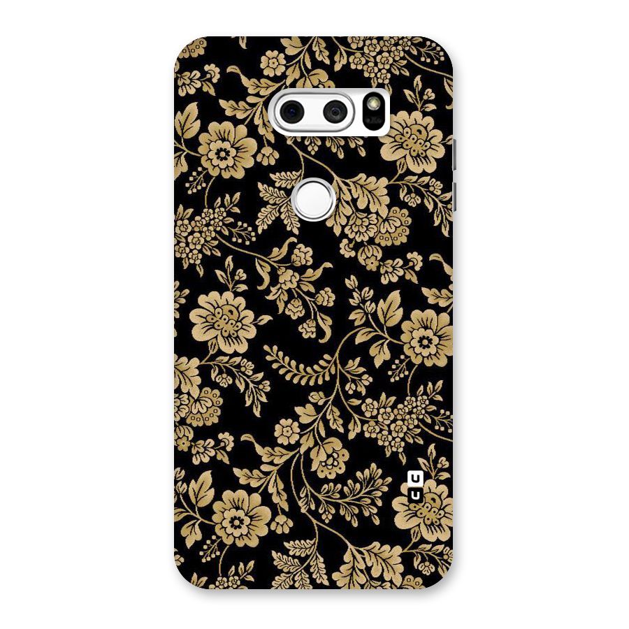 Aesthetic Golden Design Back Case for LG V30
