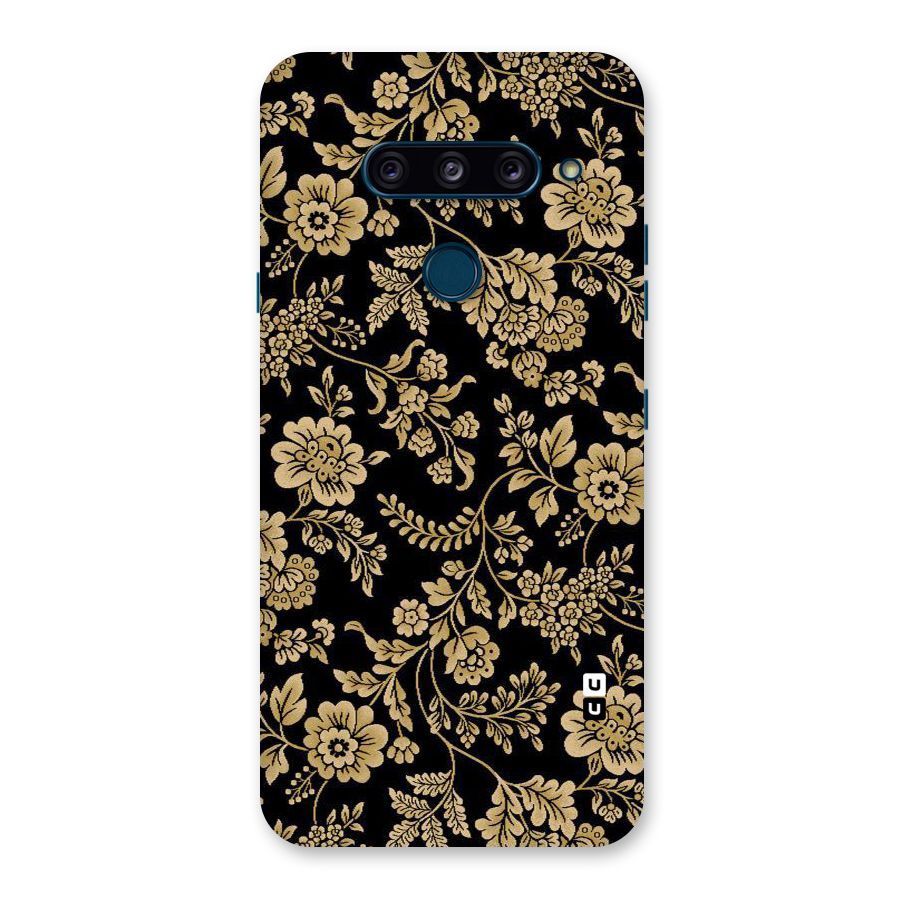Aesthetic Golden Design Back Case for LG  V40 ThinQ