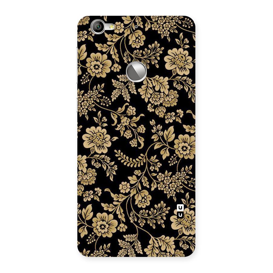 Aesthetic Golden Design Back Case for LeTV Le 1s