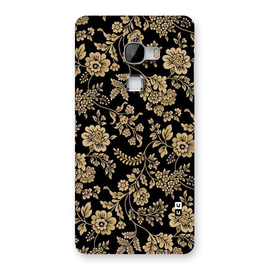 Aesthetic Golden Design Back Case for LeTv Le Max