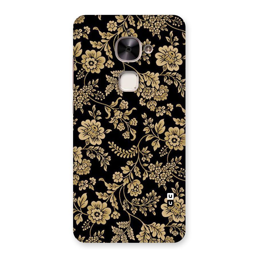 Aesthetic Golden Design Back Case for Le 2