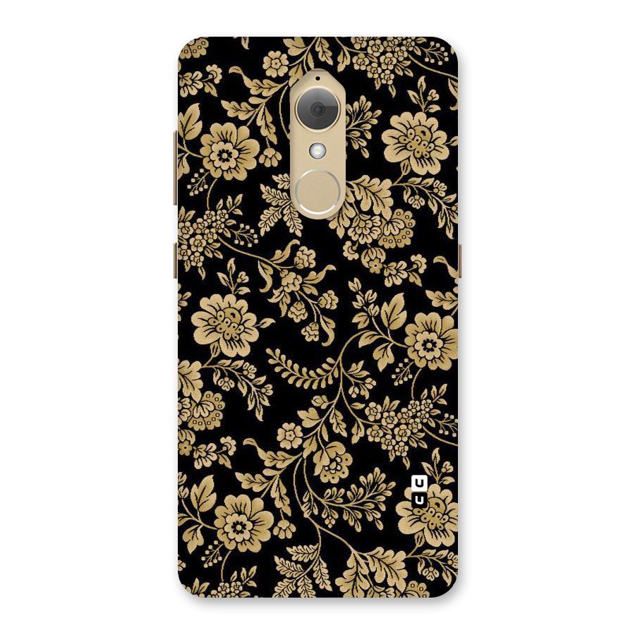 Aesthetic Golden Design Back Case for Lenovo K8