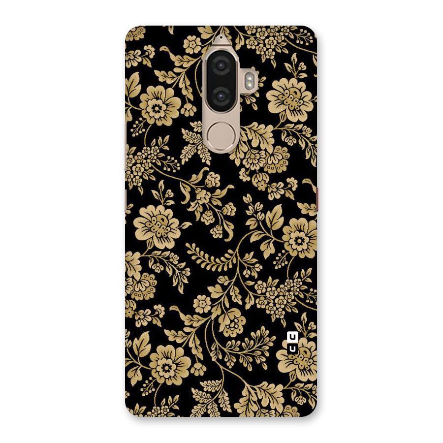 Aesthetic Golden Design Back Case for Lenovo K8 Note