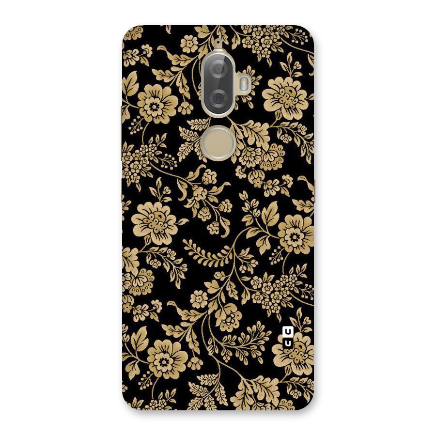 Aesthetic Golden Design Back Case for Lenovo K8 Plus