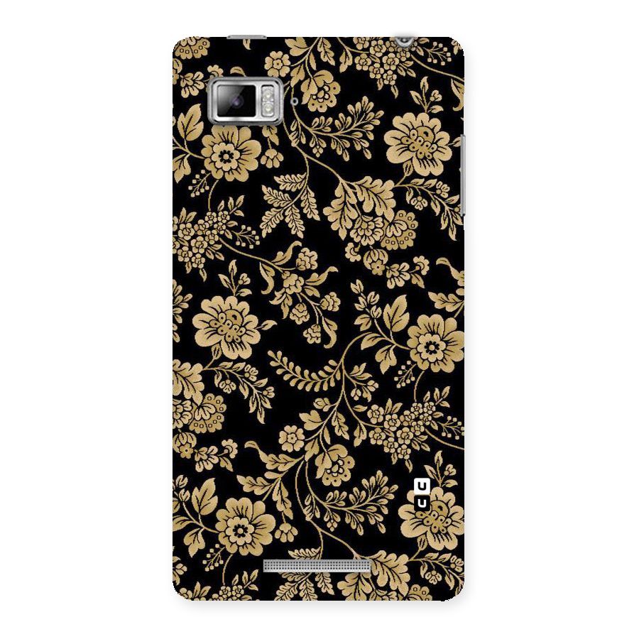 Aesthetic Golden Design Back Case for Lenovo Vibe Z K910