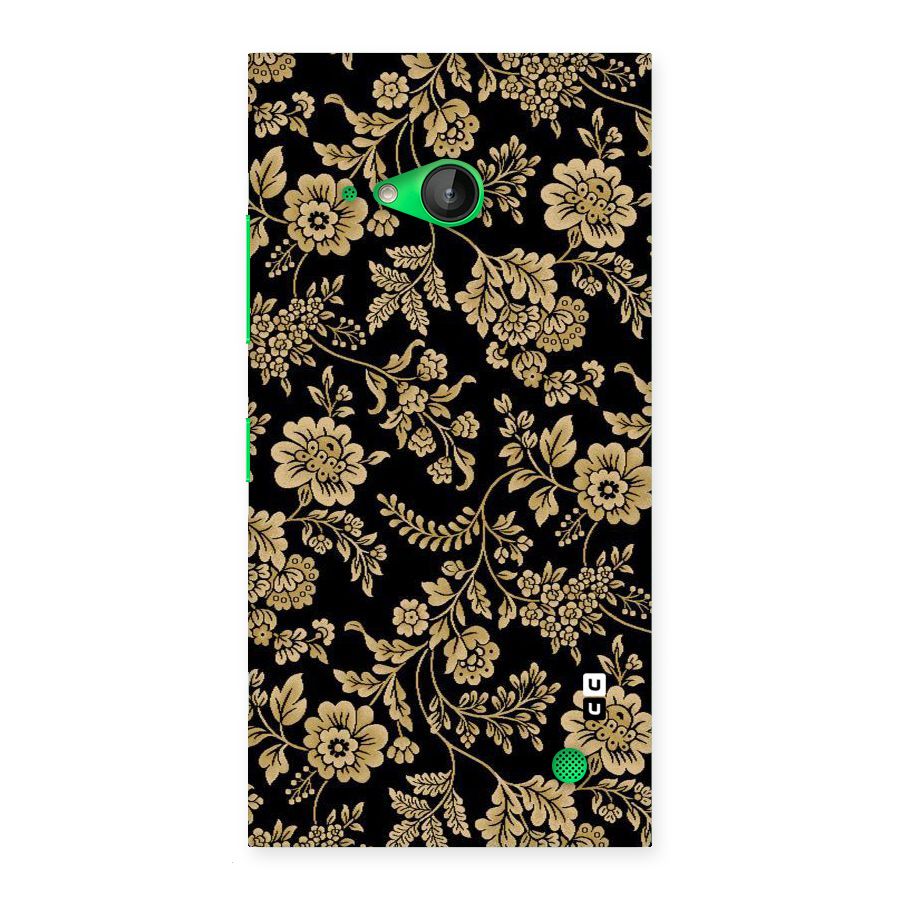 Aesthetic Golden Design Back Case for Lumia 730