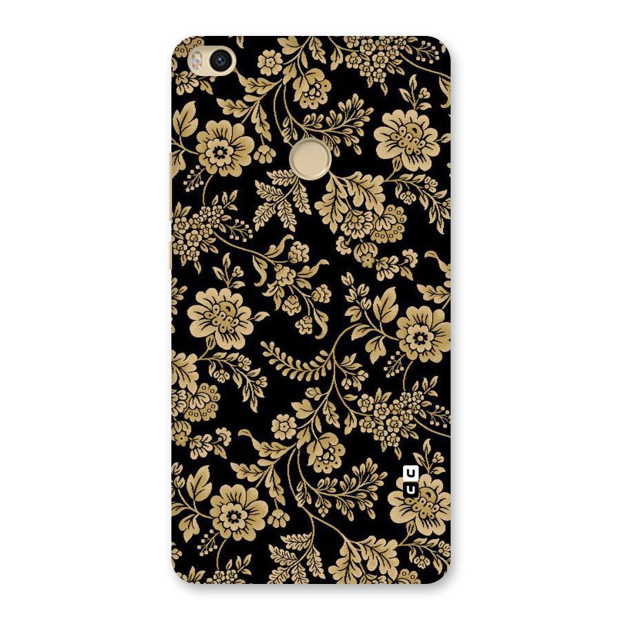 Aesthetic Golden Design Back Case for Mi Max 2
