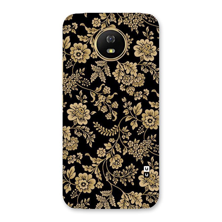 Aesthetic Golden Design Back Case for Moto G5s