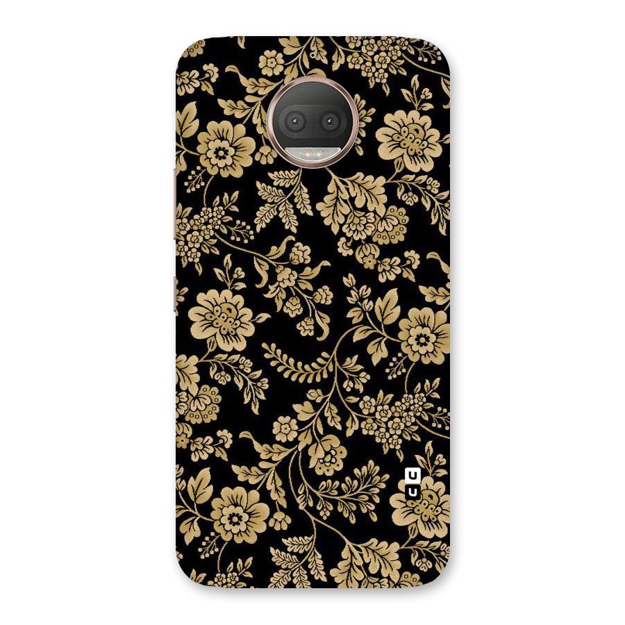 Aesthetic Golden Design Back Case for Moto G5s Plus