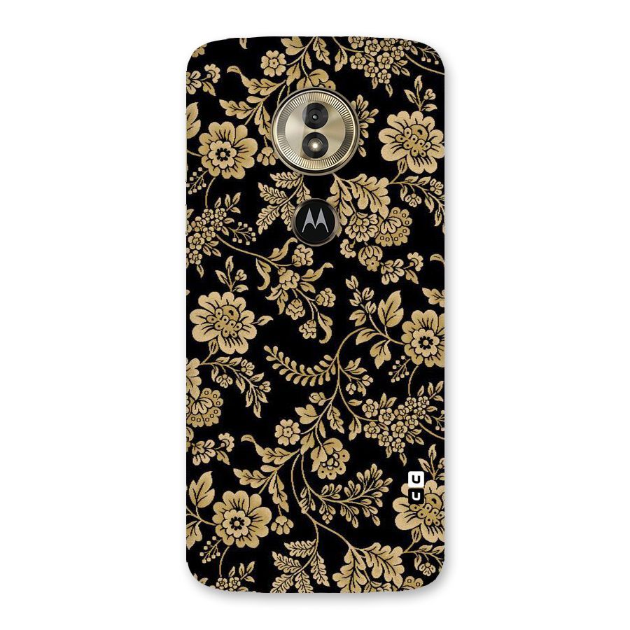 Aesthetic Golden Design Back Case for Moto G6 Play