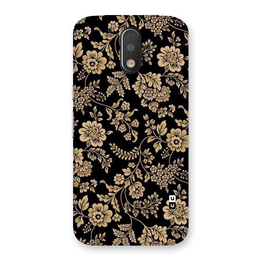 Aesthetic Golden Design Back Case for Motorola Moto G4