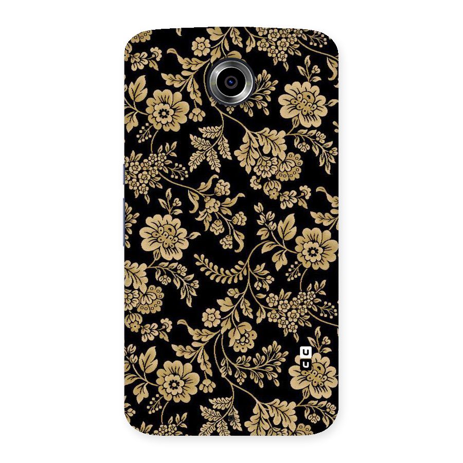 Aesthetic Golden Design Back Case for Nexsus 6