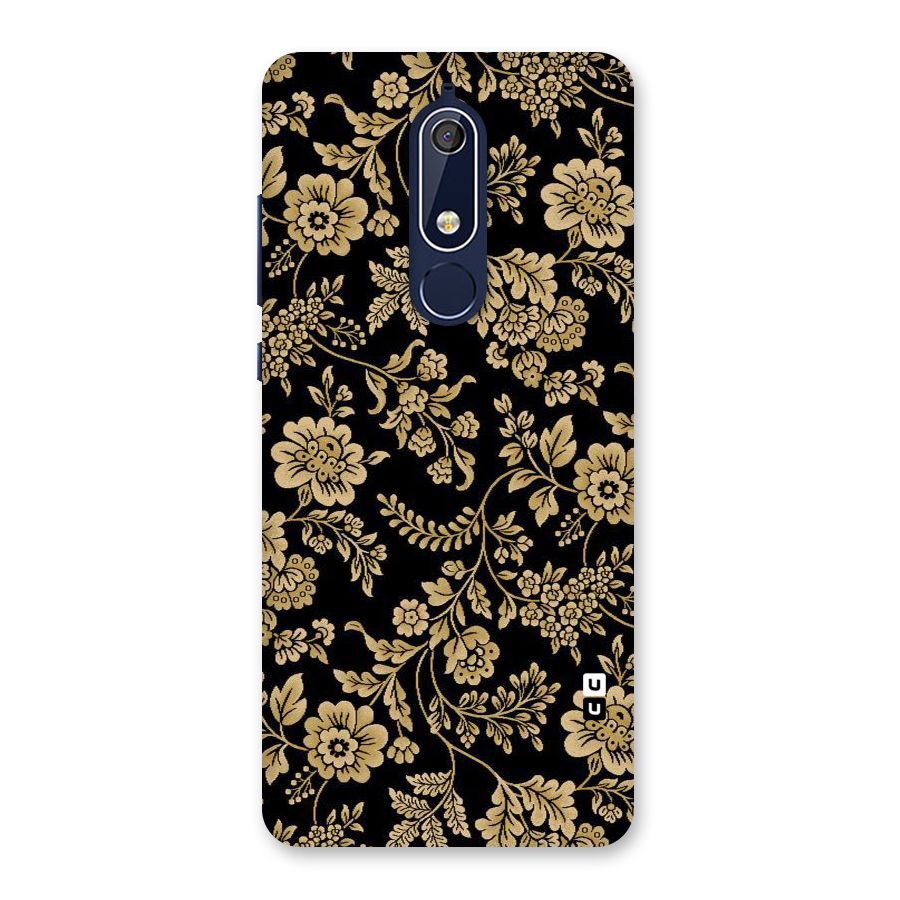 Aesthetic Golden Design Back Case for Nokia 5.1