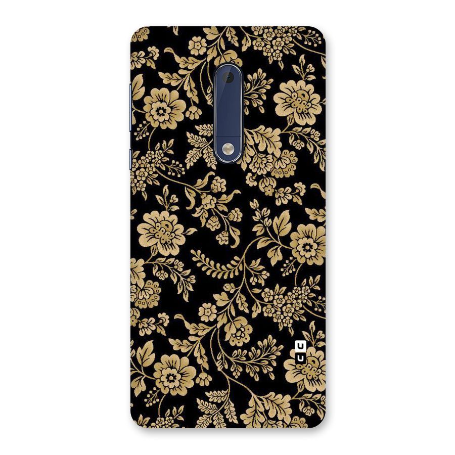 Aesthetic Golden Design Back Case for Nokia 5