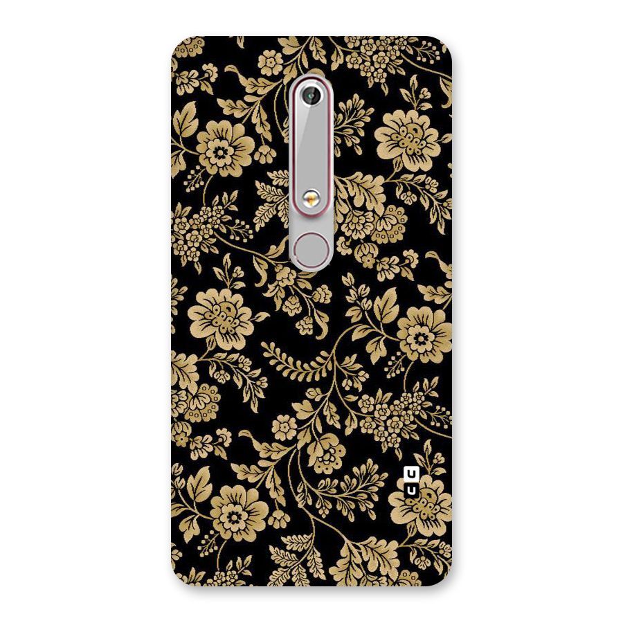 Aesthetic Golden Design Back Case for Nokia 6.1