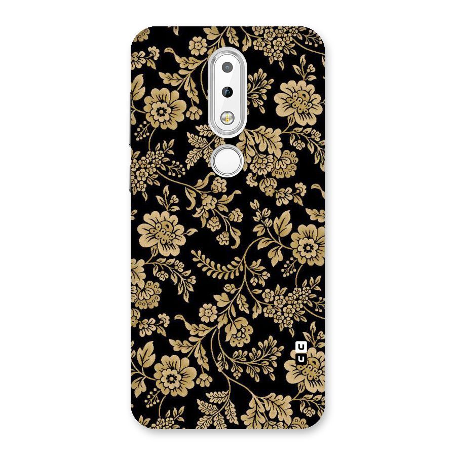 Aesthetic Golden Design Back Case for Nokia 6.1 Plus
