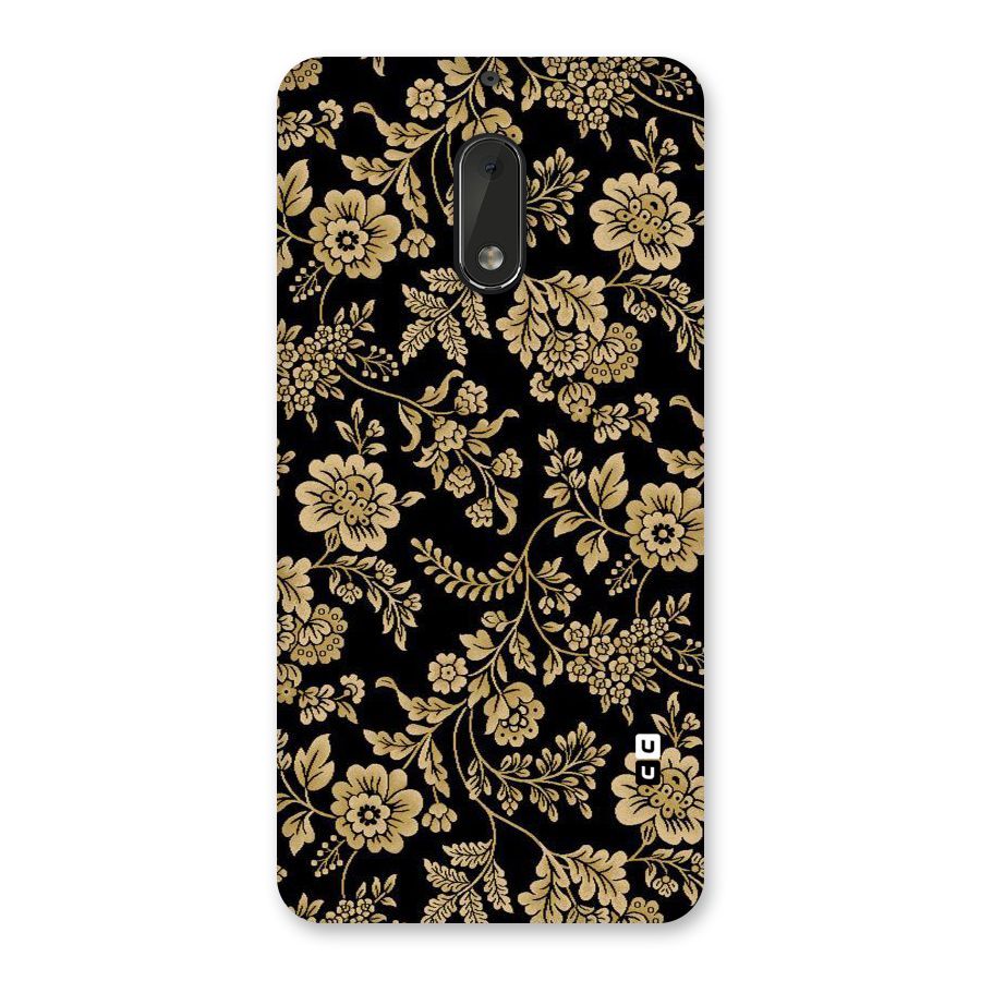 Aesthetic Golden Design Back Case for Nokia 6