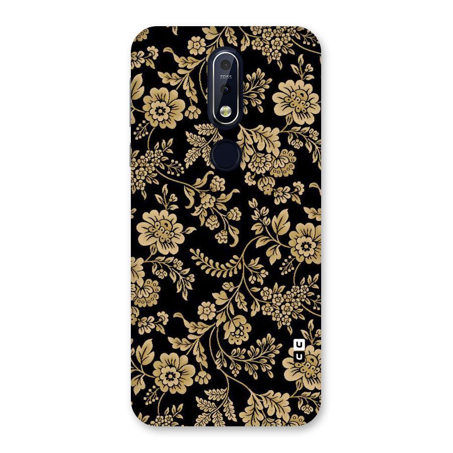 Aesthetic Golden Design Back Case for Nokia 7.1