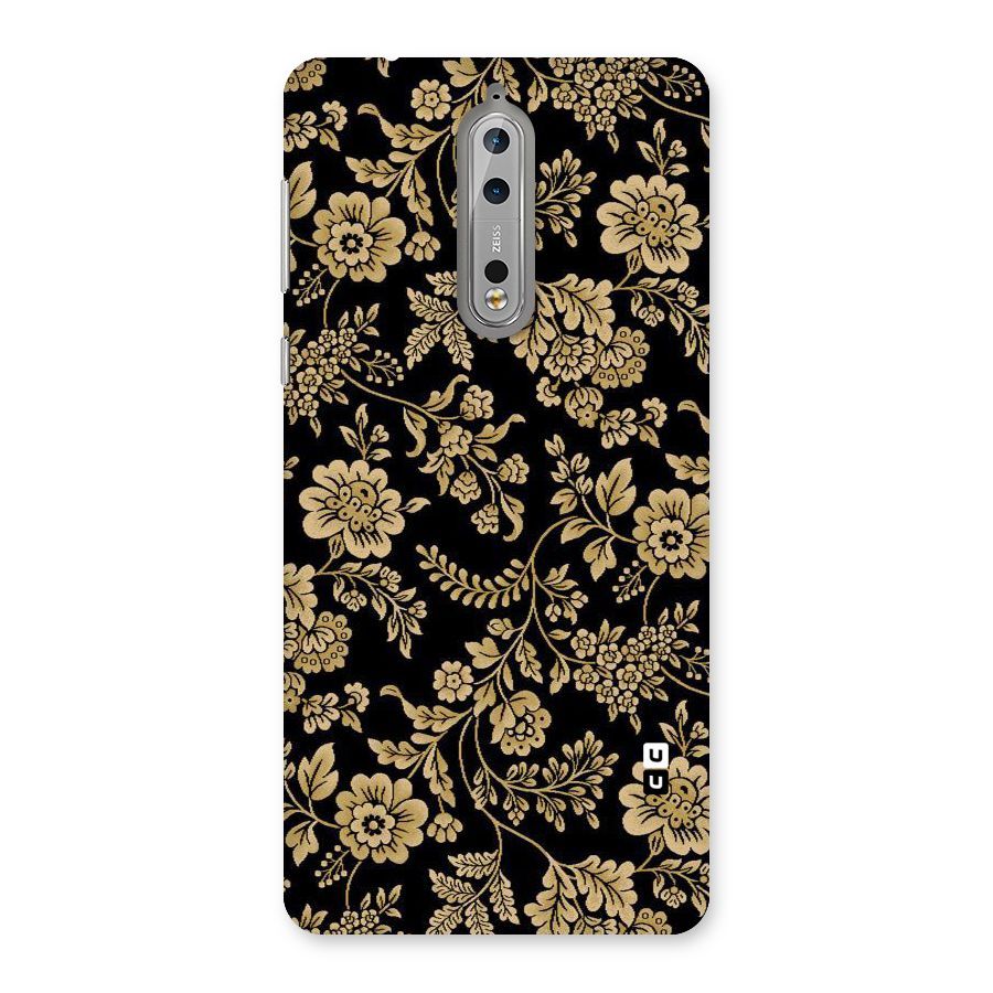Aesthetic Golden Design Back Case for Nokia 8