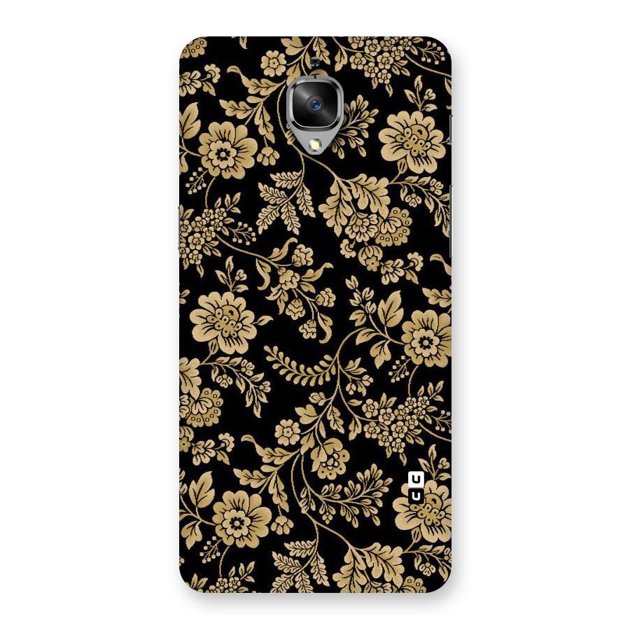Aesthetic Golden Design Back Case for OnePlus 3
