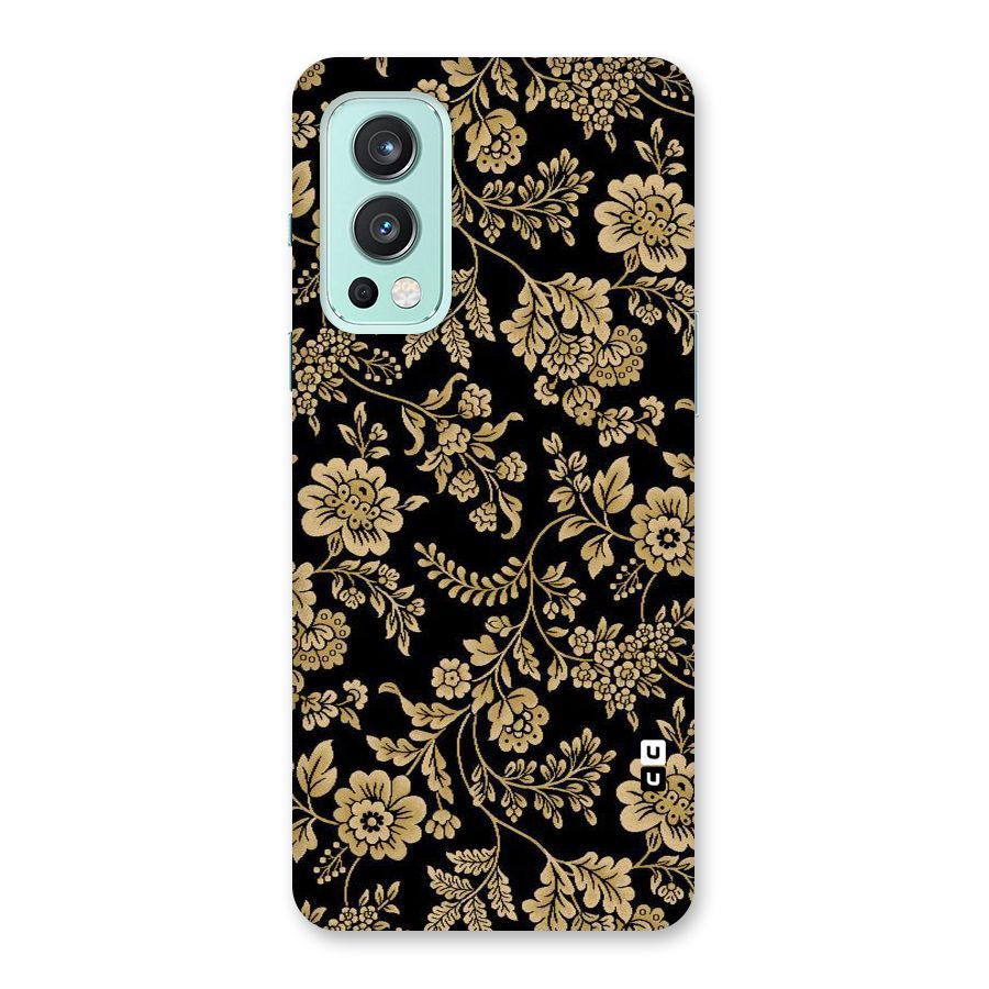 Aesthetic Golden Design Back Case for OnePlus Nord 2 5G