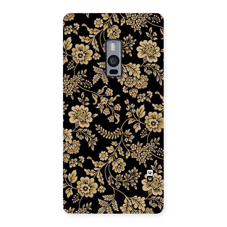 Aesthetic Golden Design Back Case for OnePlus Two