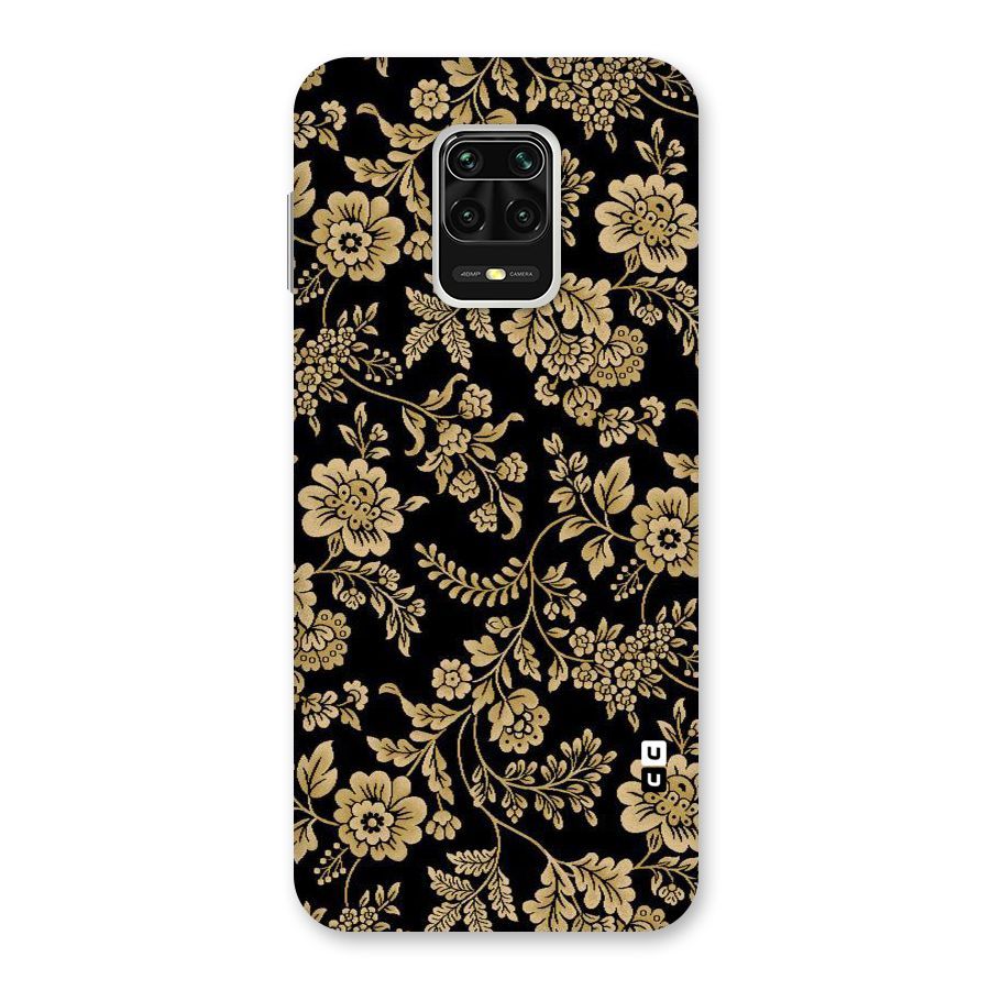 Aesthetic Golden Design Back Case for Poco M2 Pro
