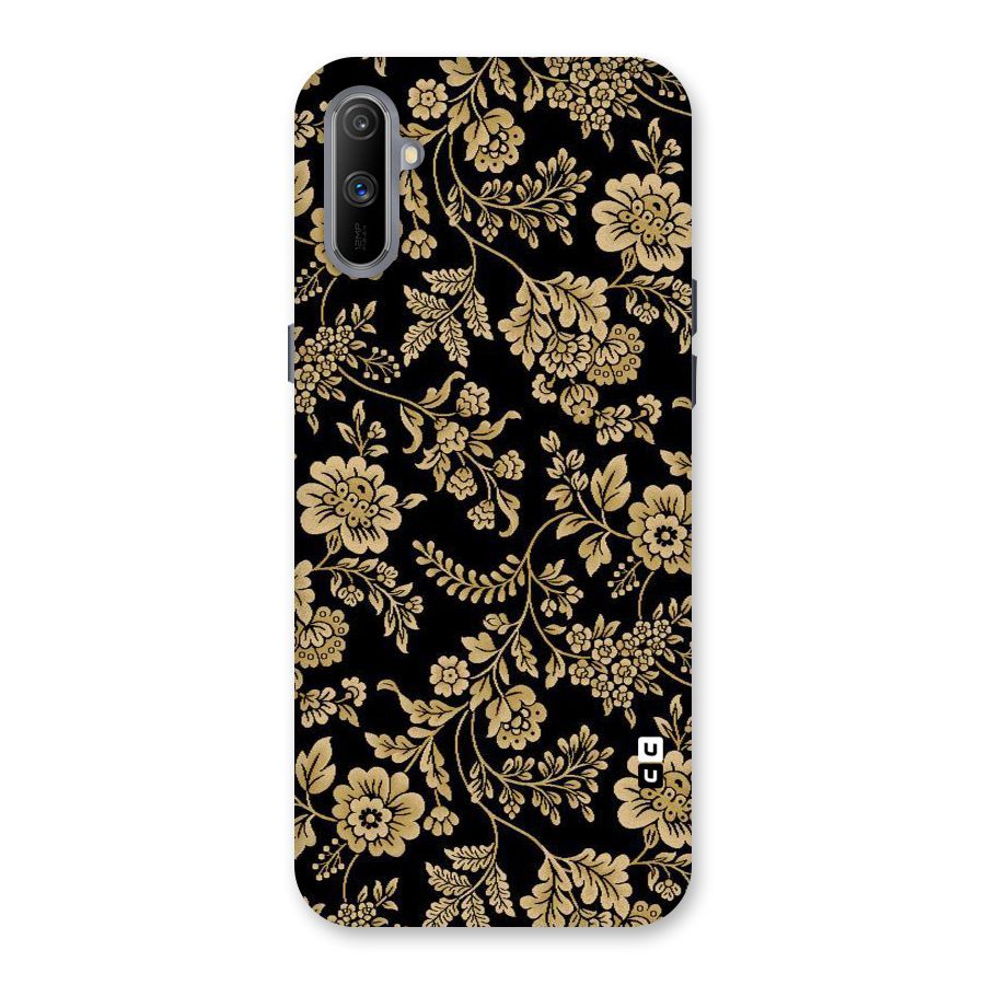 Aesthetic Golden Design Back Case for Realme C3