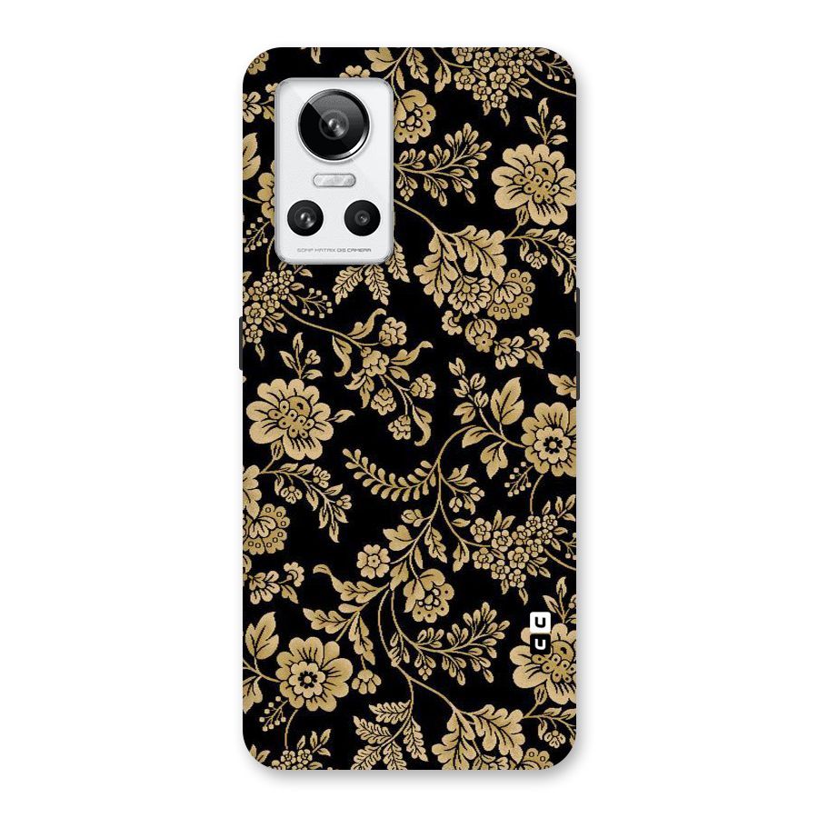 Aesthetic Golden Design Back Case for Realme GT Neo 3