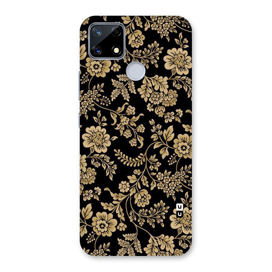 Aesthetic Golden Design Back Case for Realme Narzo 20