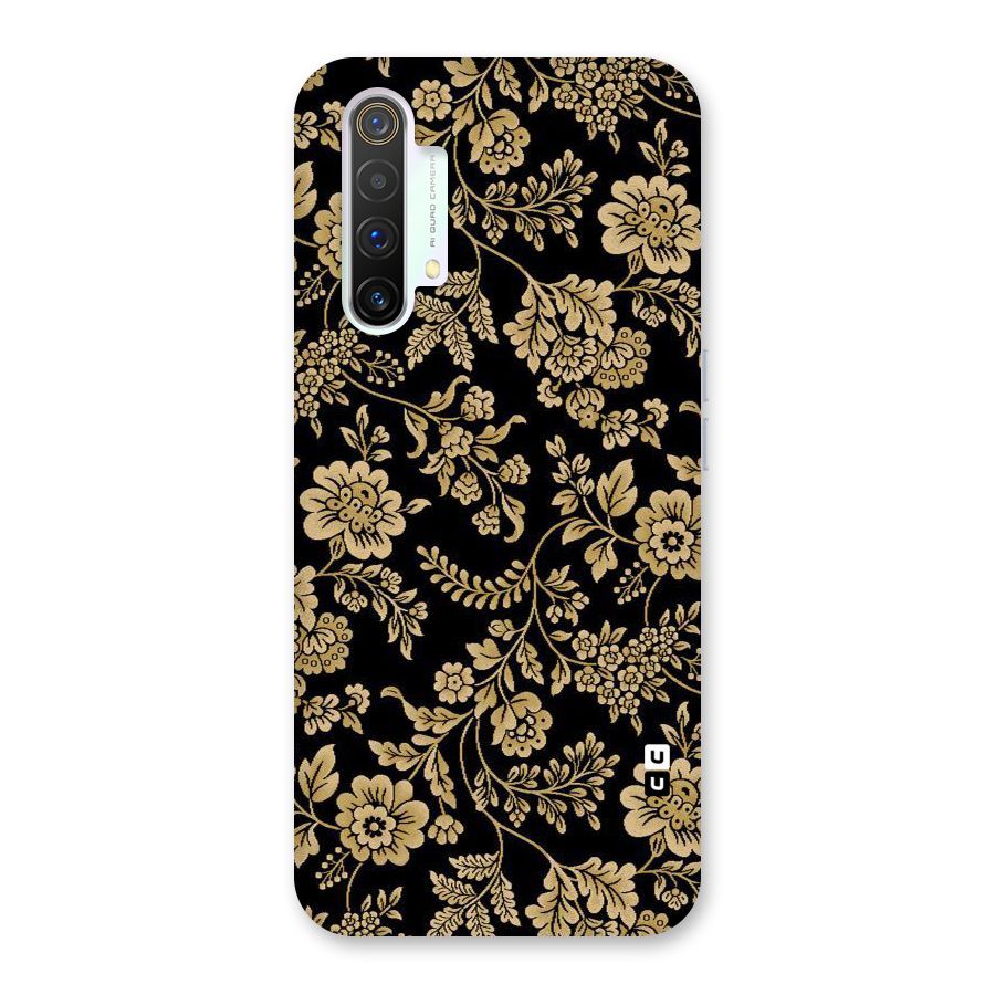Aesthetic Golden Design Back Case for Realme X3 SuperZoom
