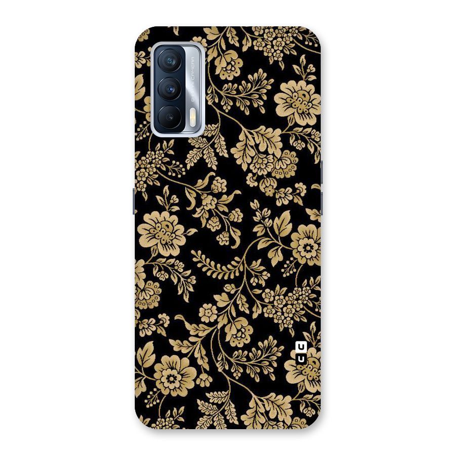 Aesthetic Golden Design Back Case for Realme X7