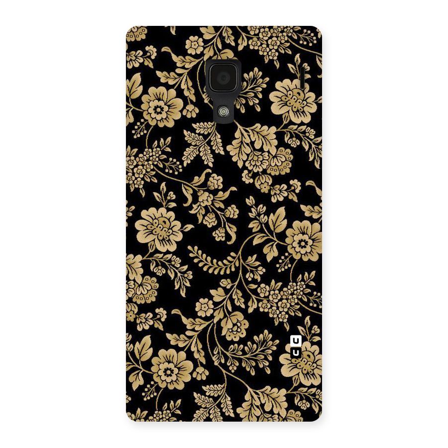Aesthetic Golden Design Back Case for Redmi 1S