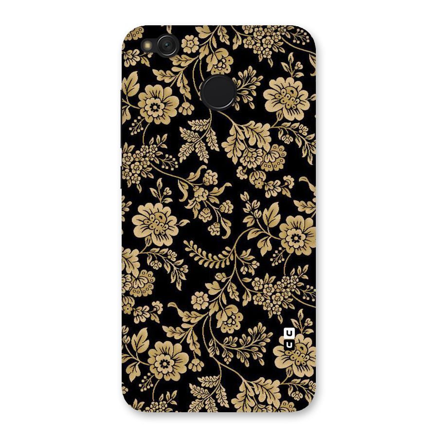 Aesthetic Golden Design Back Case for Redmi 4