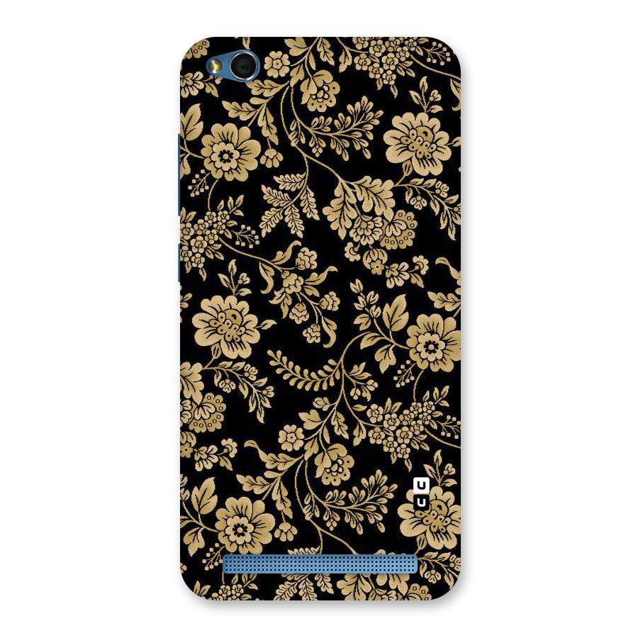 Aesthetic Golden Design Back Case for Redmi 5A
