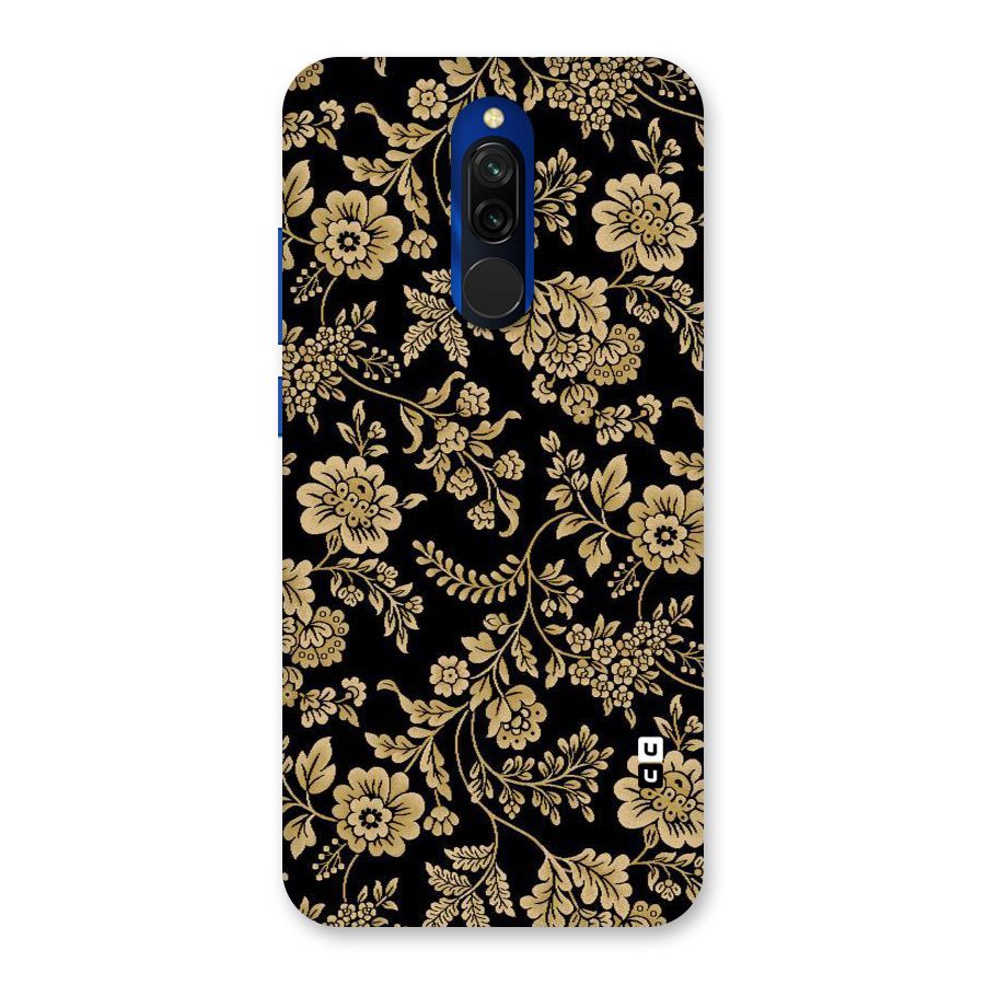 Aesthetic Golden Design Back Case for Redmi 8
